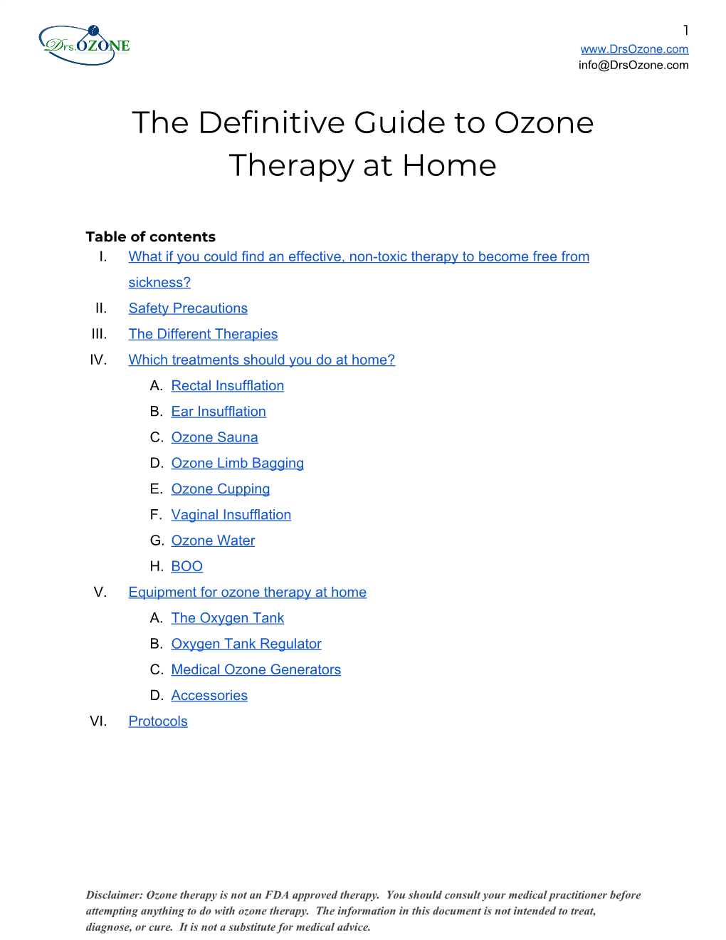 The Definitive Guide to Ozone Therapy at Home
