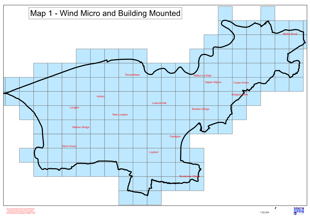 South Ribble Opportunities for Renewable Energy