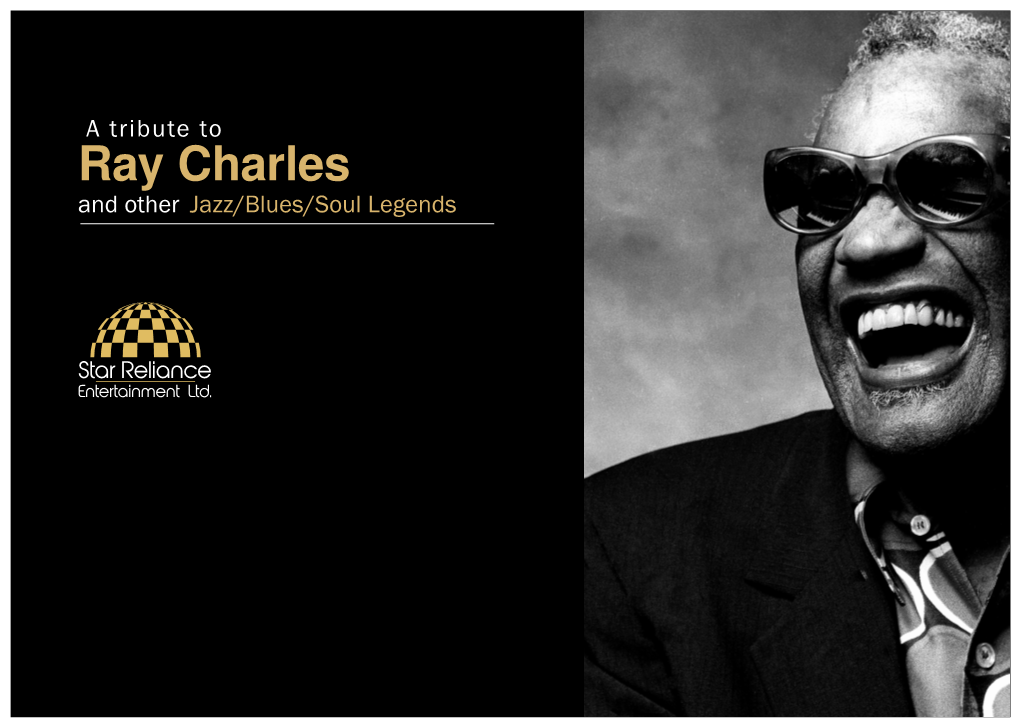 Ray Charles and Other Jazz/Blues/Soul Legends the CONCEPT