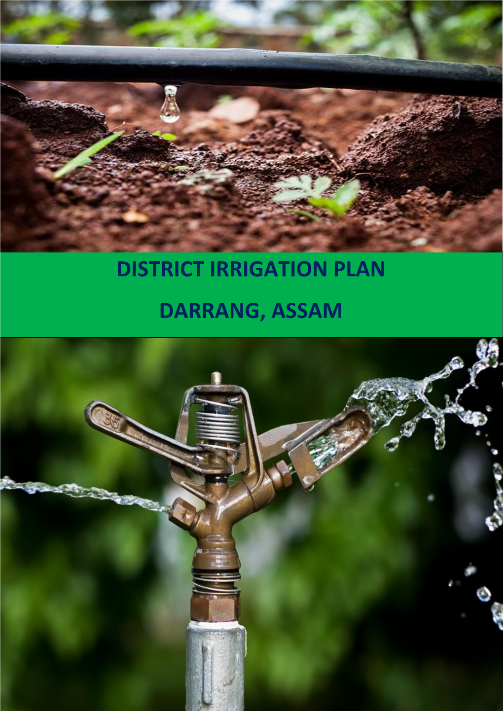 District Irrigation Plan Darrang, Assam
