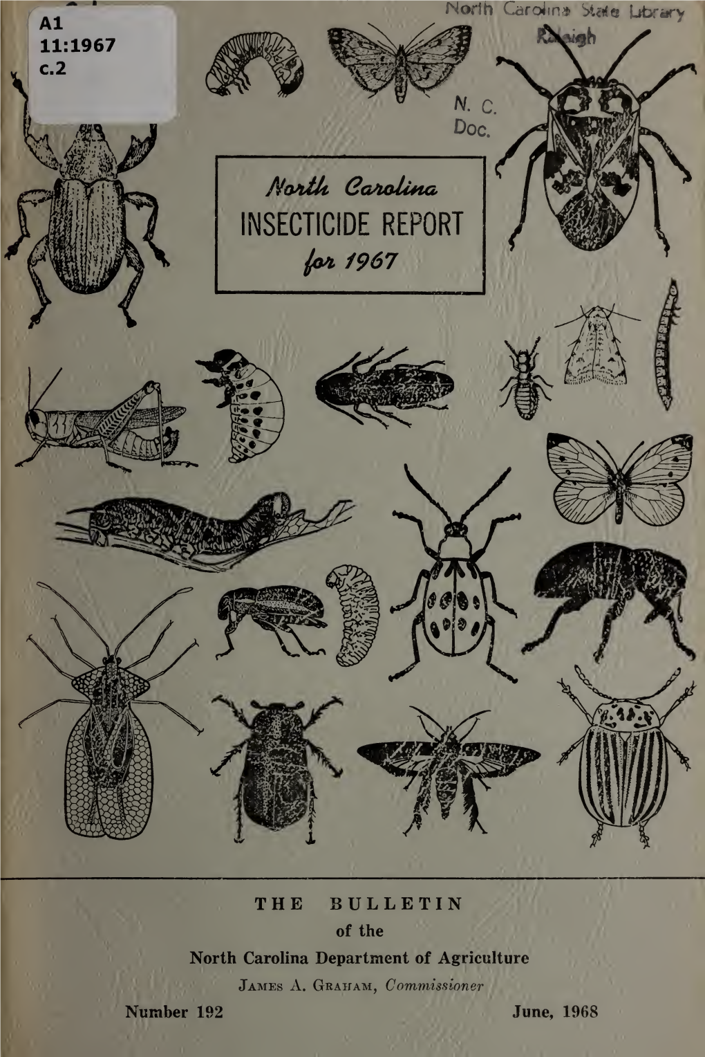 North Carolina Insecticide Report for 1967