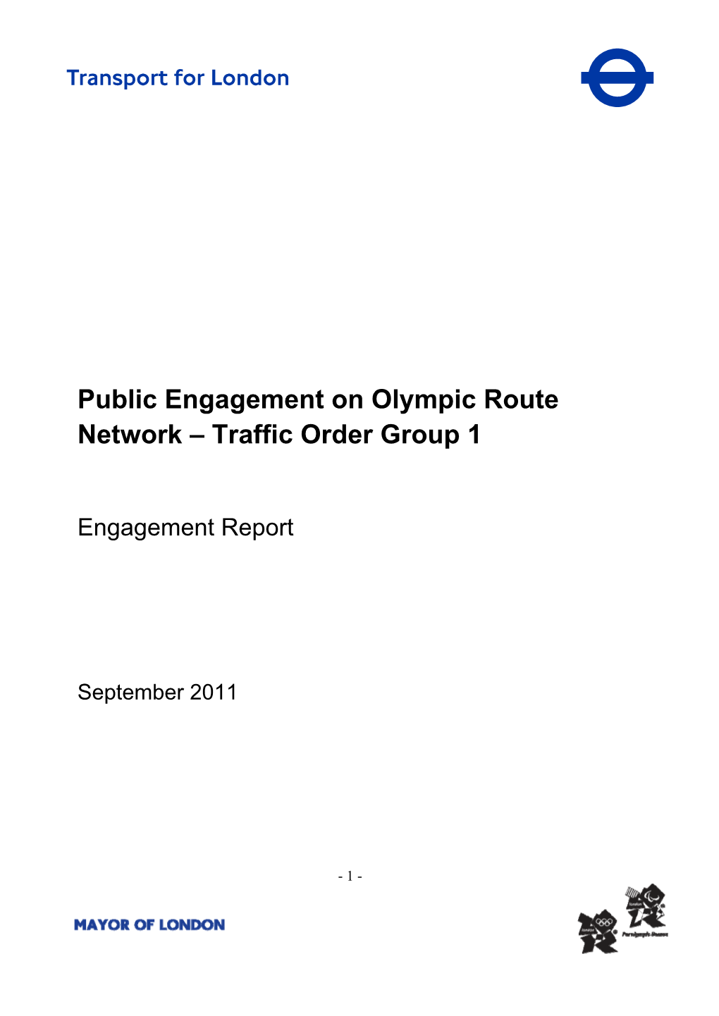 Engagement Report