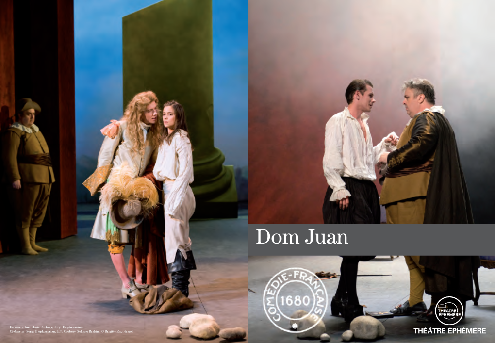 Programme Dom Juan Ou Le Festin De Pierre 12/13