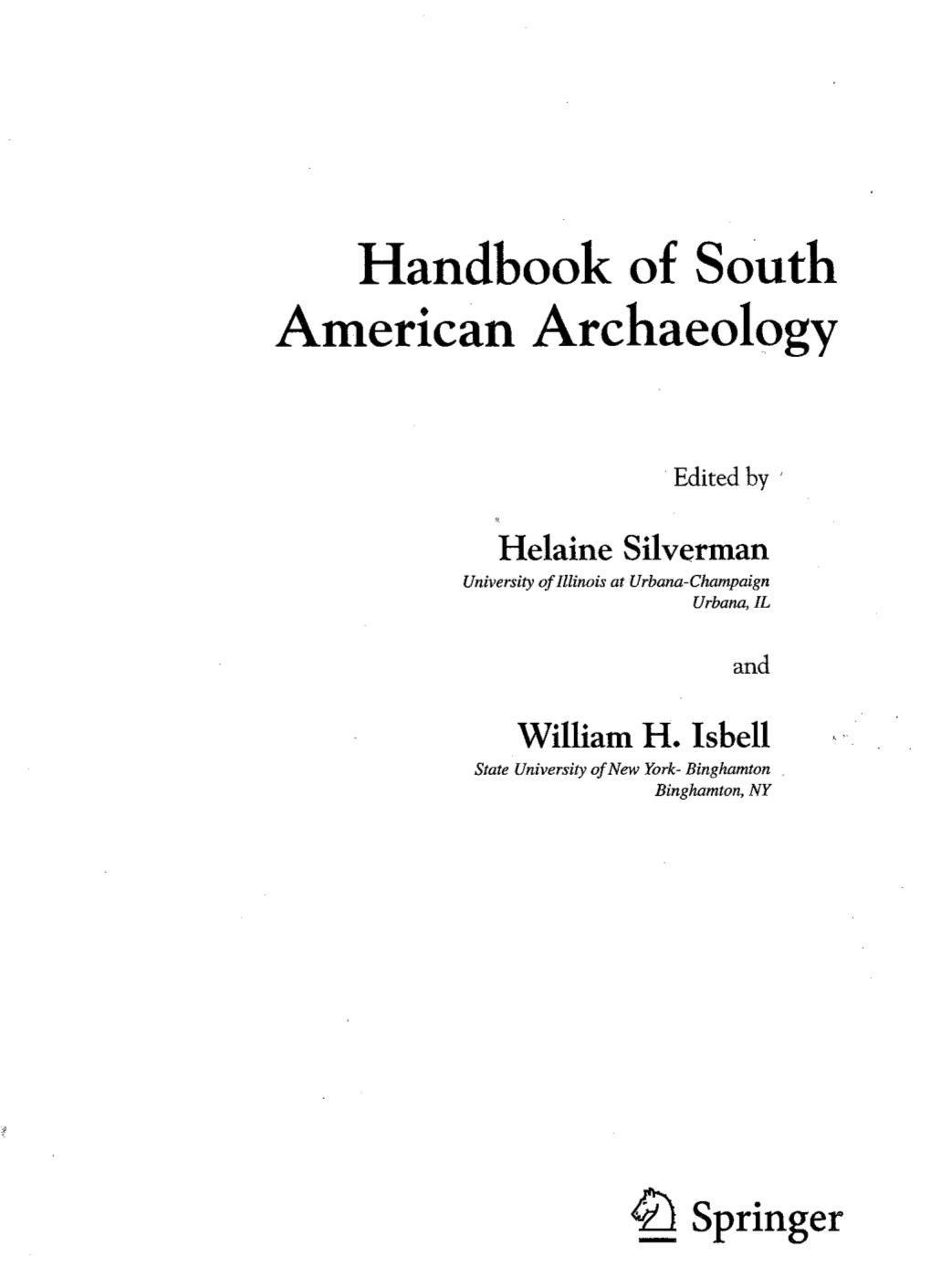 Verano Handbook of SA Archaeology Ch52.Pdf