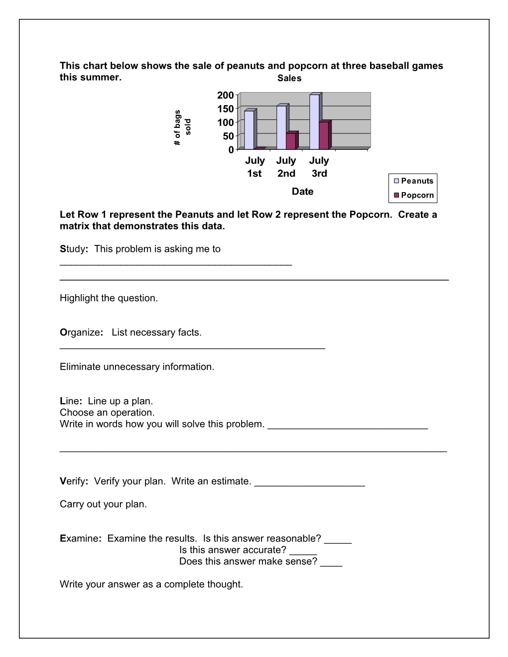 SOLVE: Unit 6 Practice