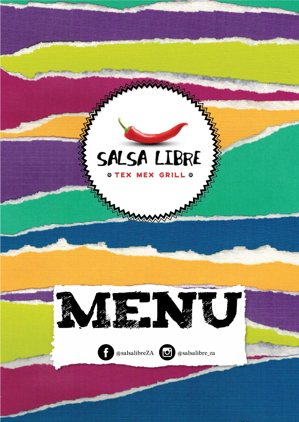 Salsa Libre Tex Mex Grill and Bar Menu