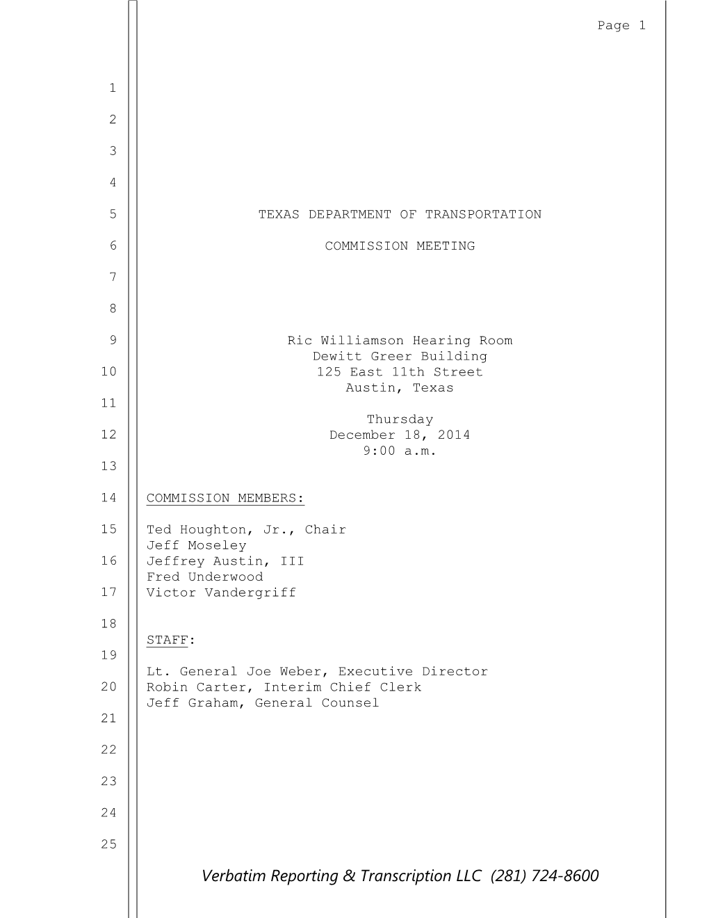 Dec. 18, 2014 Transcript