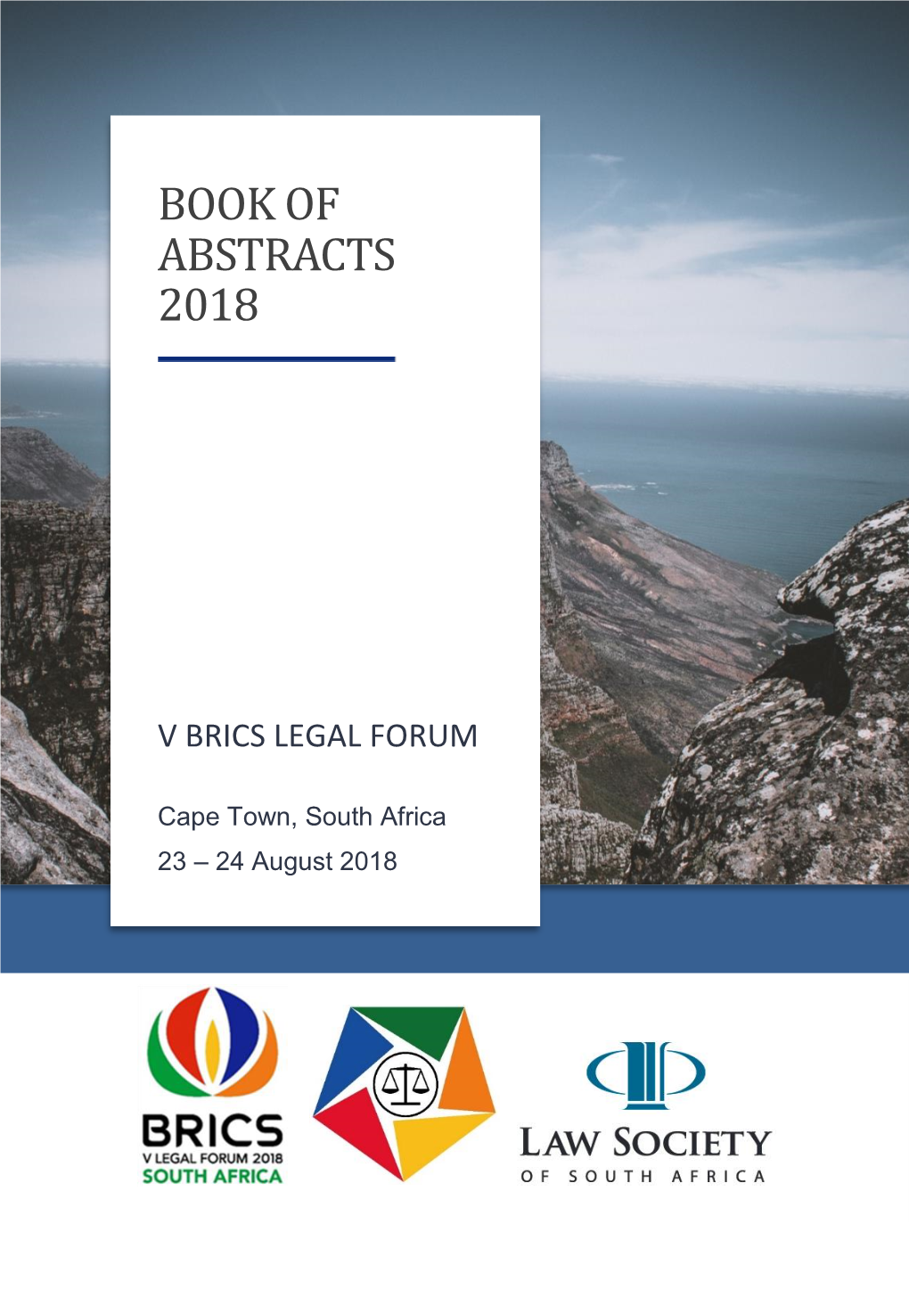 Book of Abstracts 2018