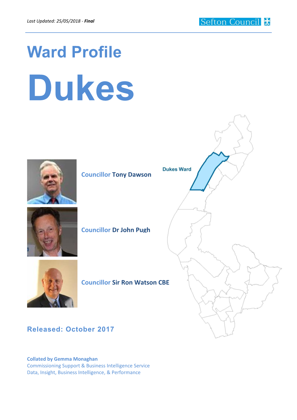 Dukes Ward Profile