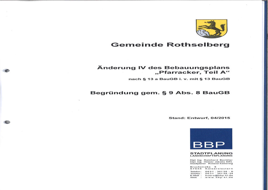 Gemeinde Rothselberg