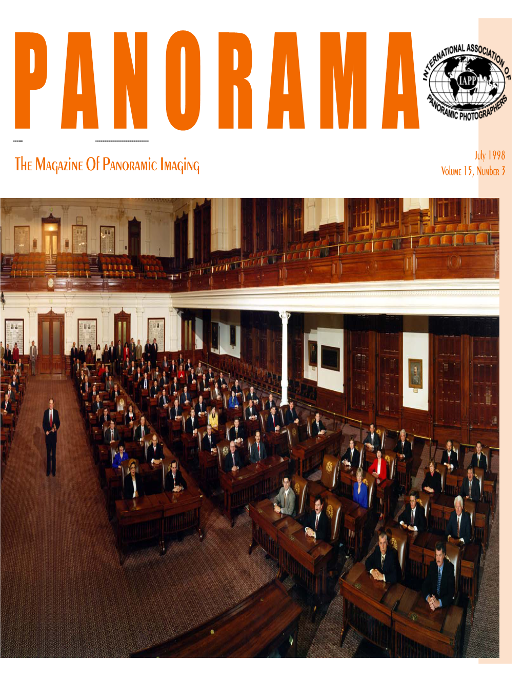 The Magazine of Panoramic Imaging Volume 15, Number 3 Two