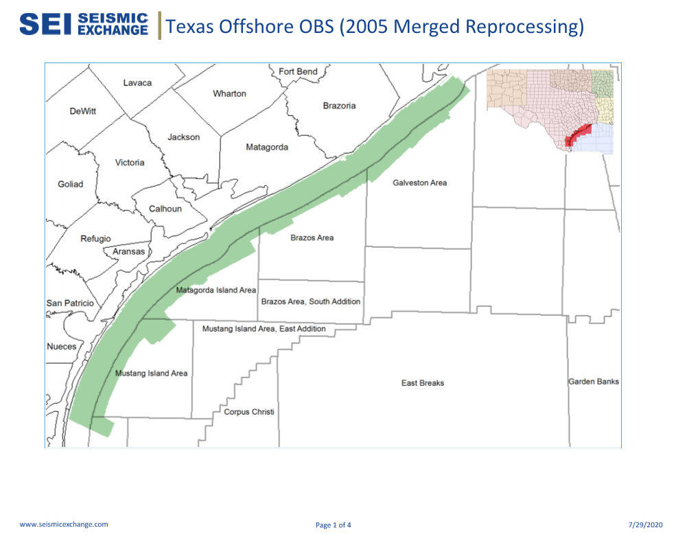 Texas Offshore OBS (2005 Merged Reprocessing)