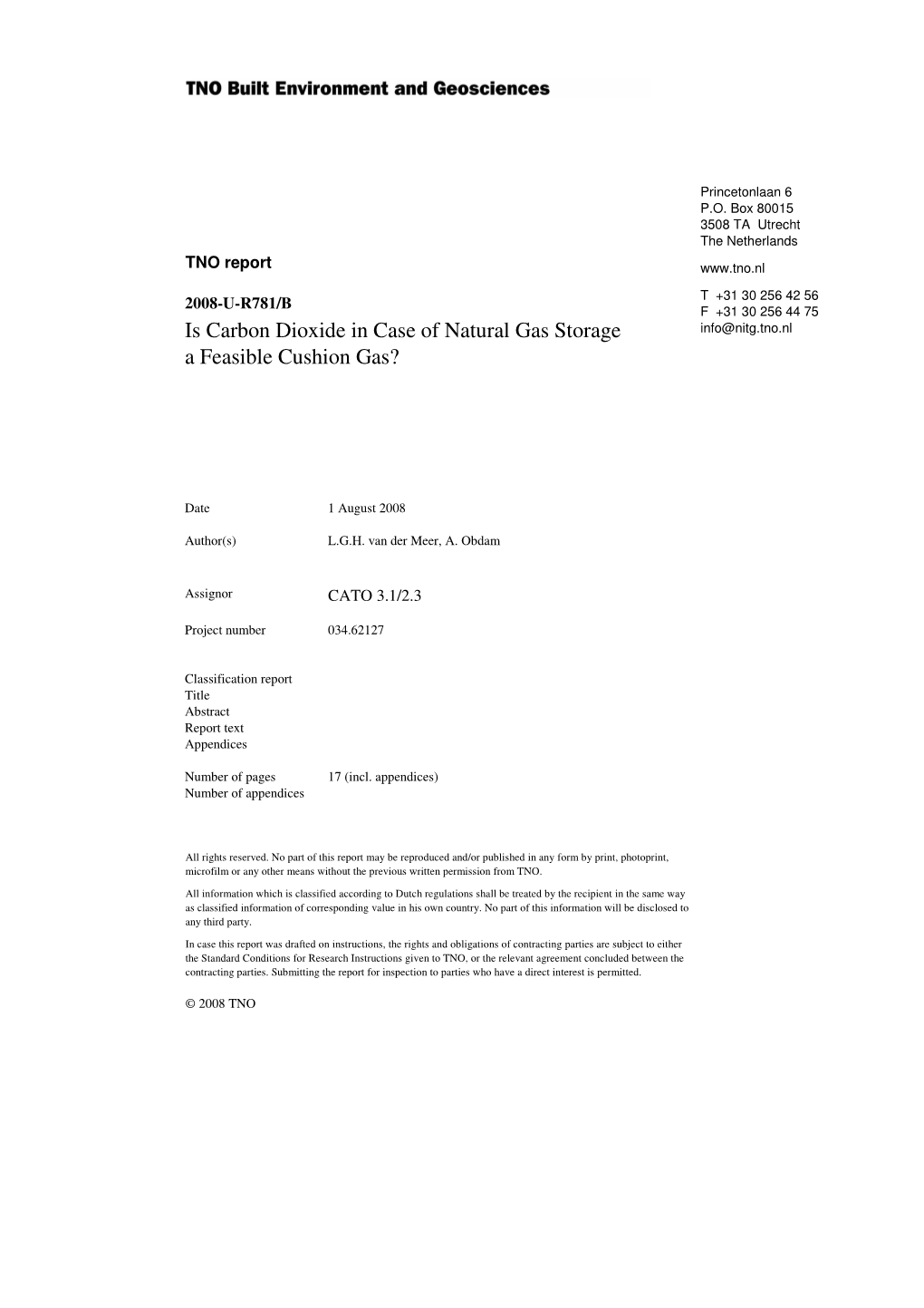 Is Carbon Dioxide in Case of Natural Gas Storage a Feasible Cushion Gas?