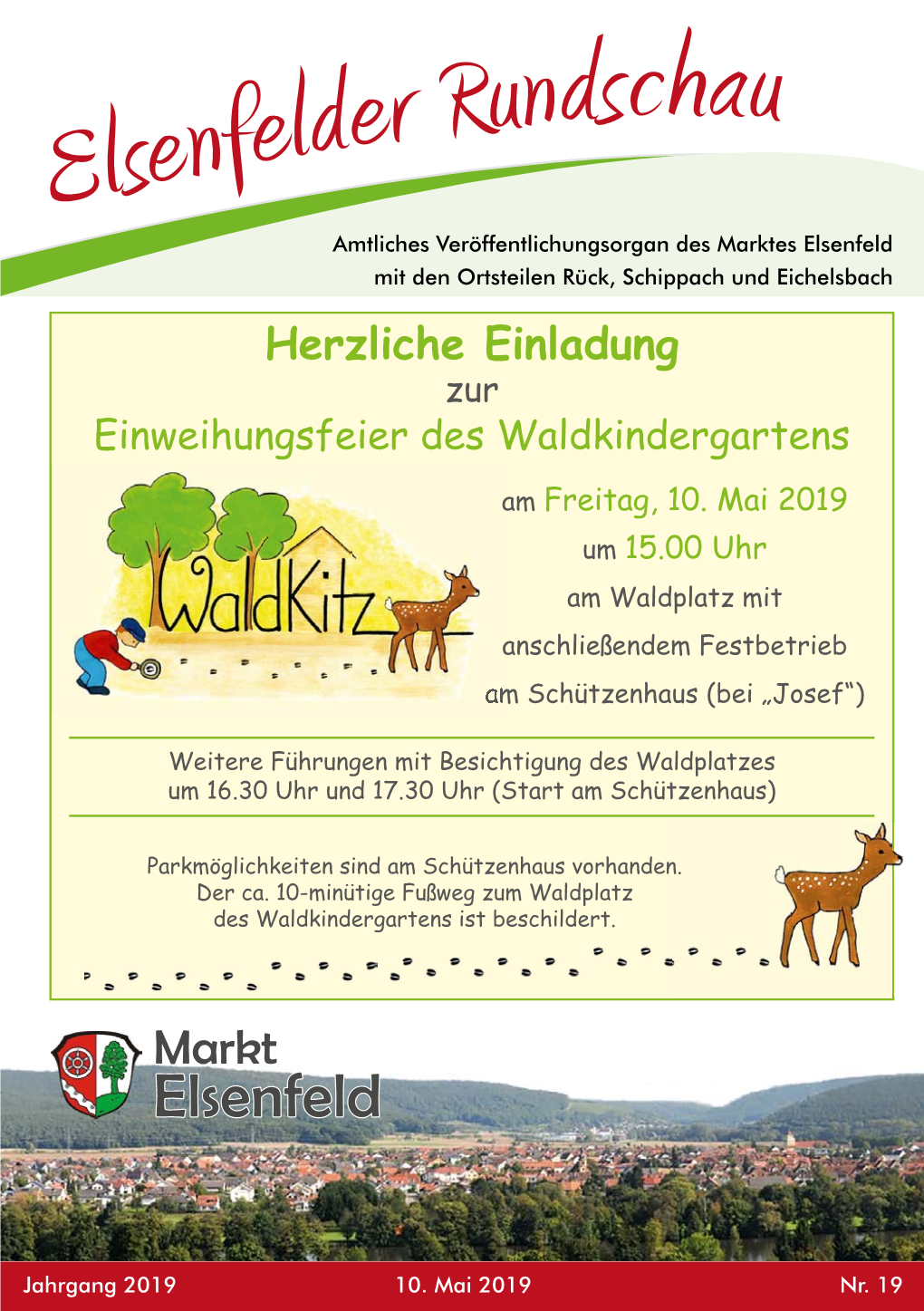 Elsenfelder Rundschau Montag, 13.05.2019, 12.00 Uhr