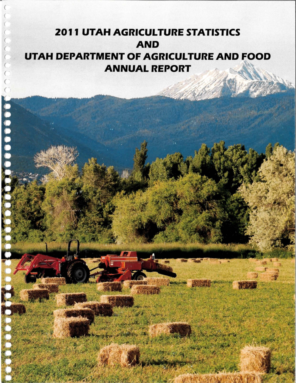 201.-1 Utah Agriculture Statistics and Utah Department Of