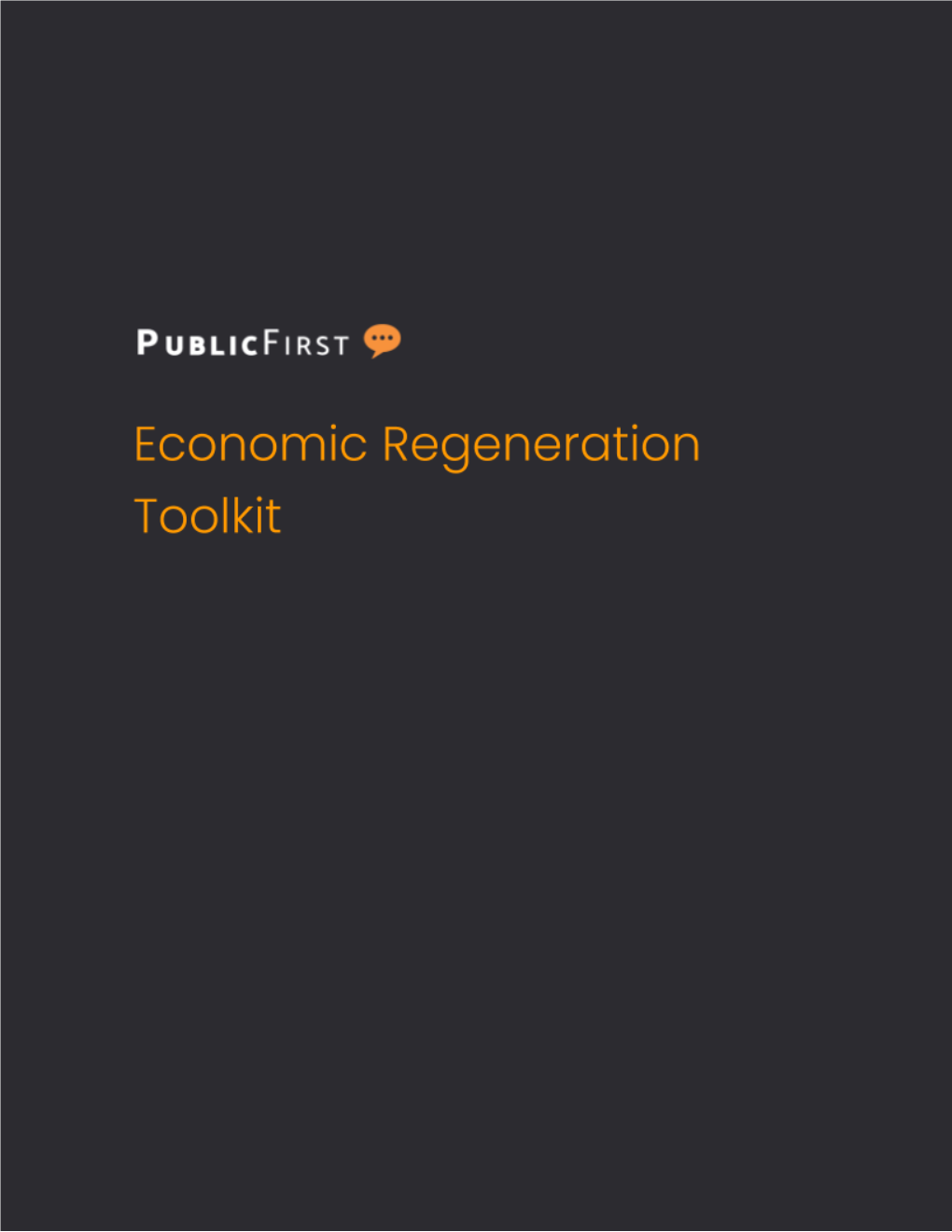 ANNEX 01 Economic Regeneration
