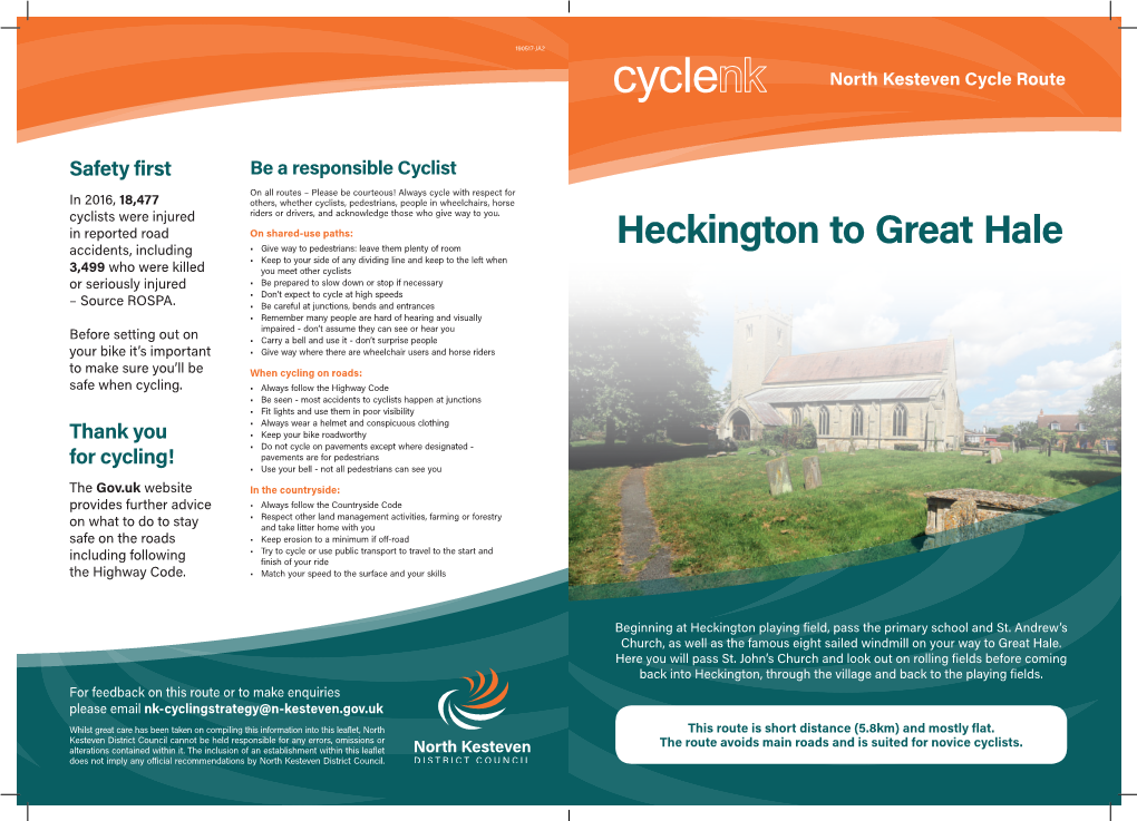 Heckington to Great Hale