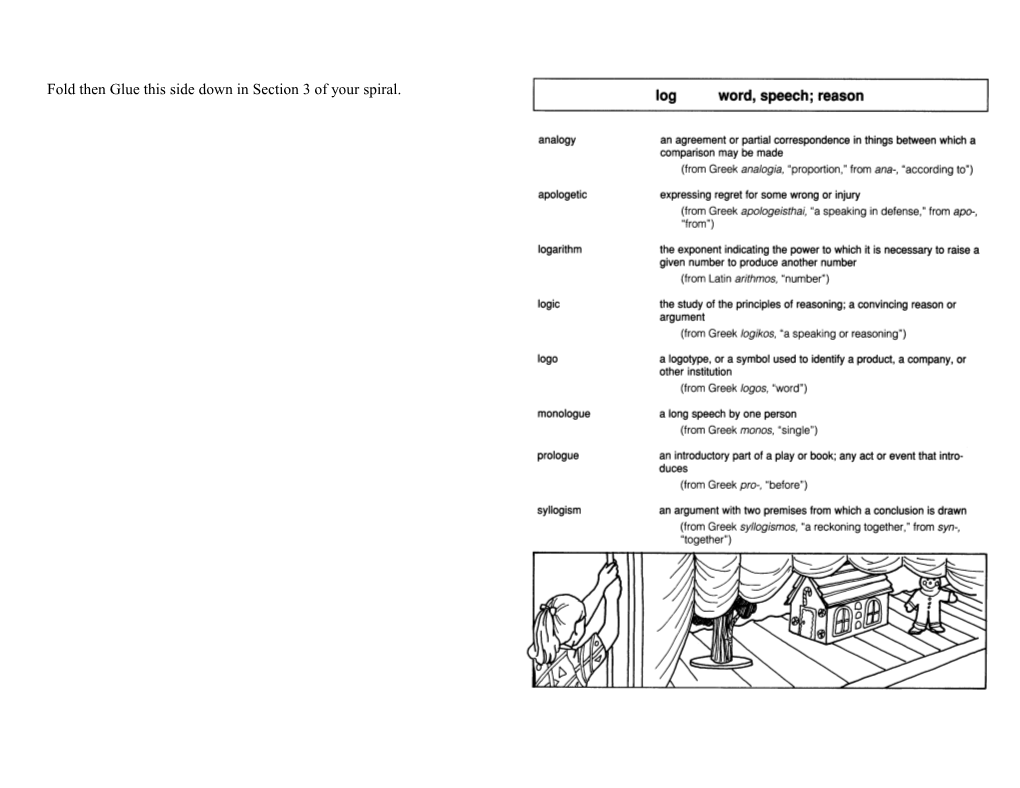 A. Fill in the Blanks Using a Word from the Word List