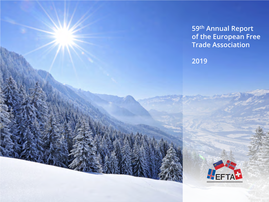 59Th Annual Report of the European Free Trade Association 2019