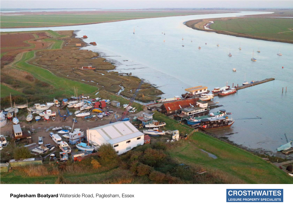 Paglesham Boatyard Waterside Road, Paglesham, Essex