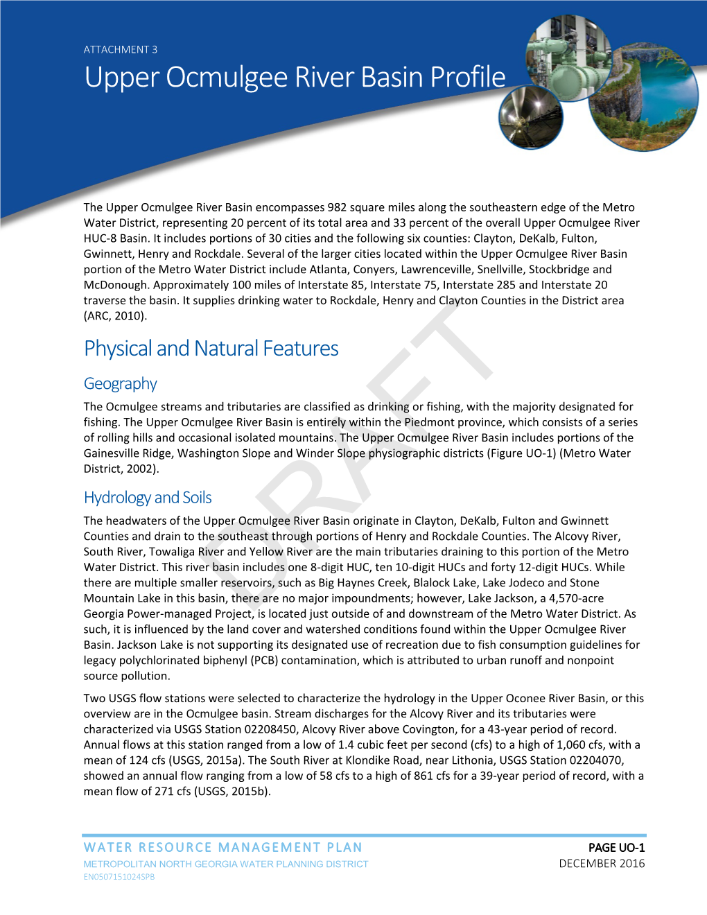 Upper Ocmulgee River Basin Profile