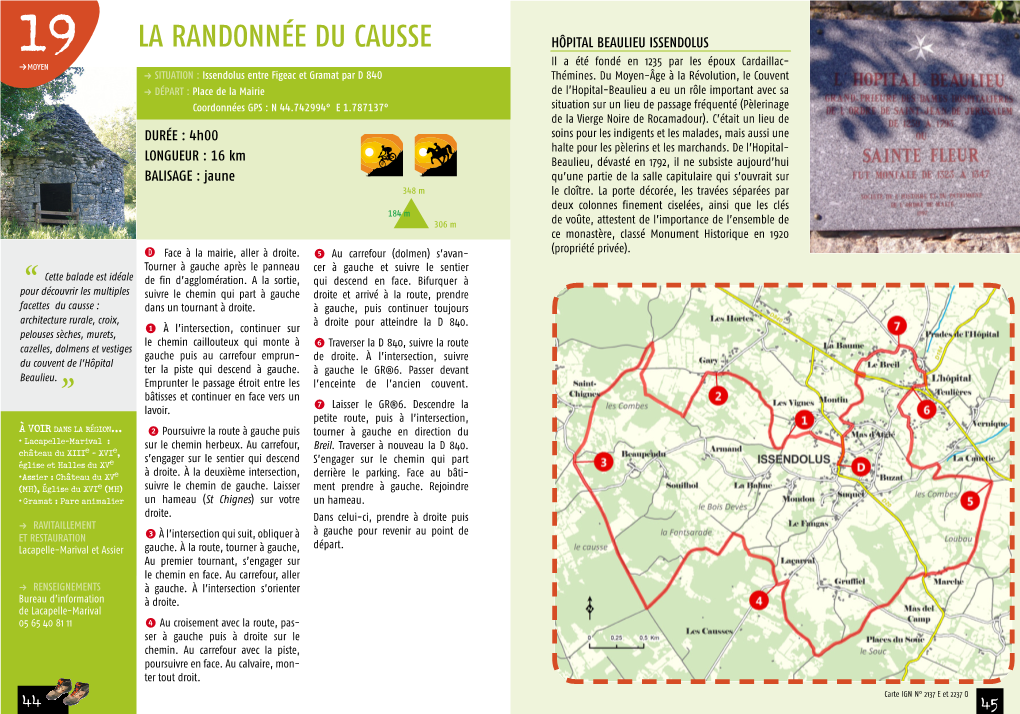 La Randonnée Du Causse