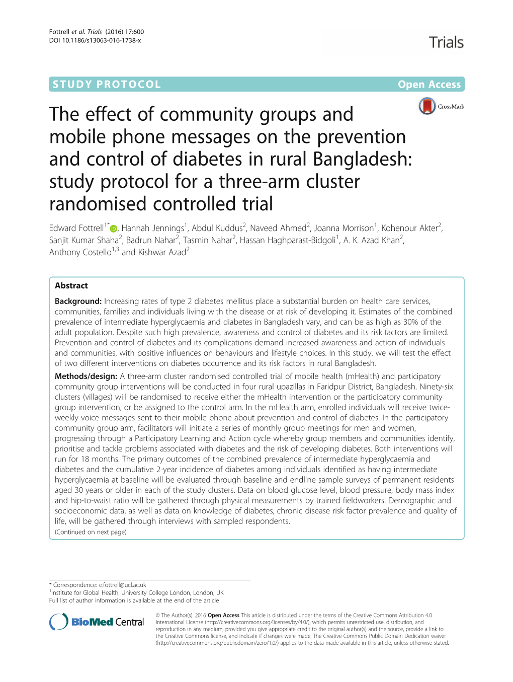 The Effect of Community Groups and Mobile Phone