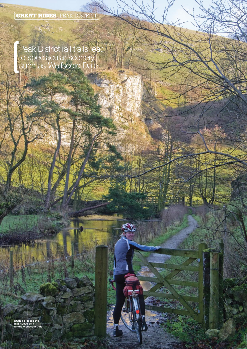 Peak District Rail Trails Lead to Spectacular Scenery Such As Wolfscote Dale