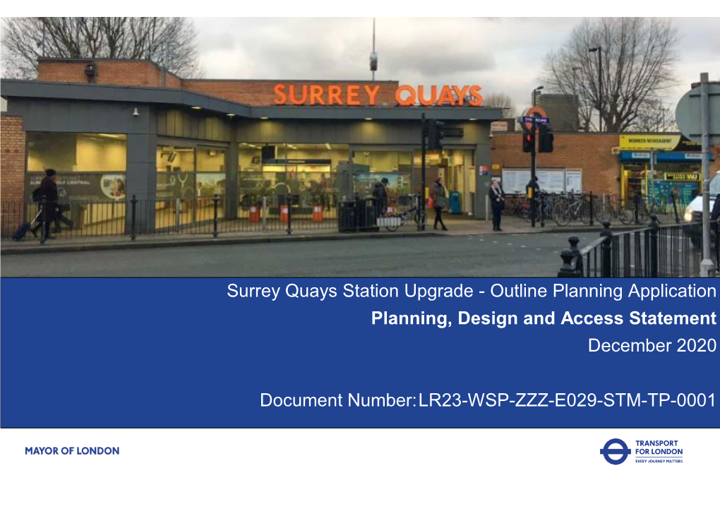 Planning, Design and Access Statement December 2020