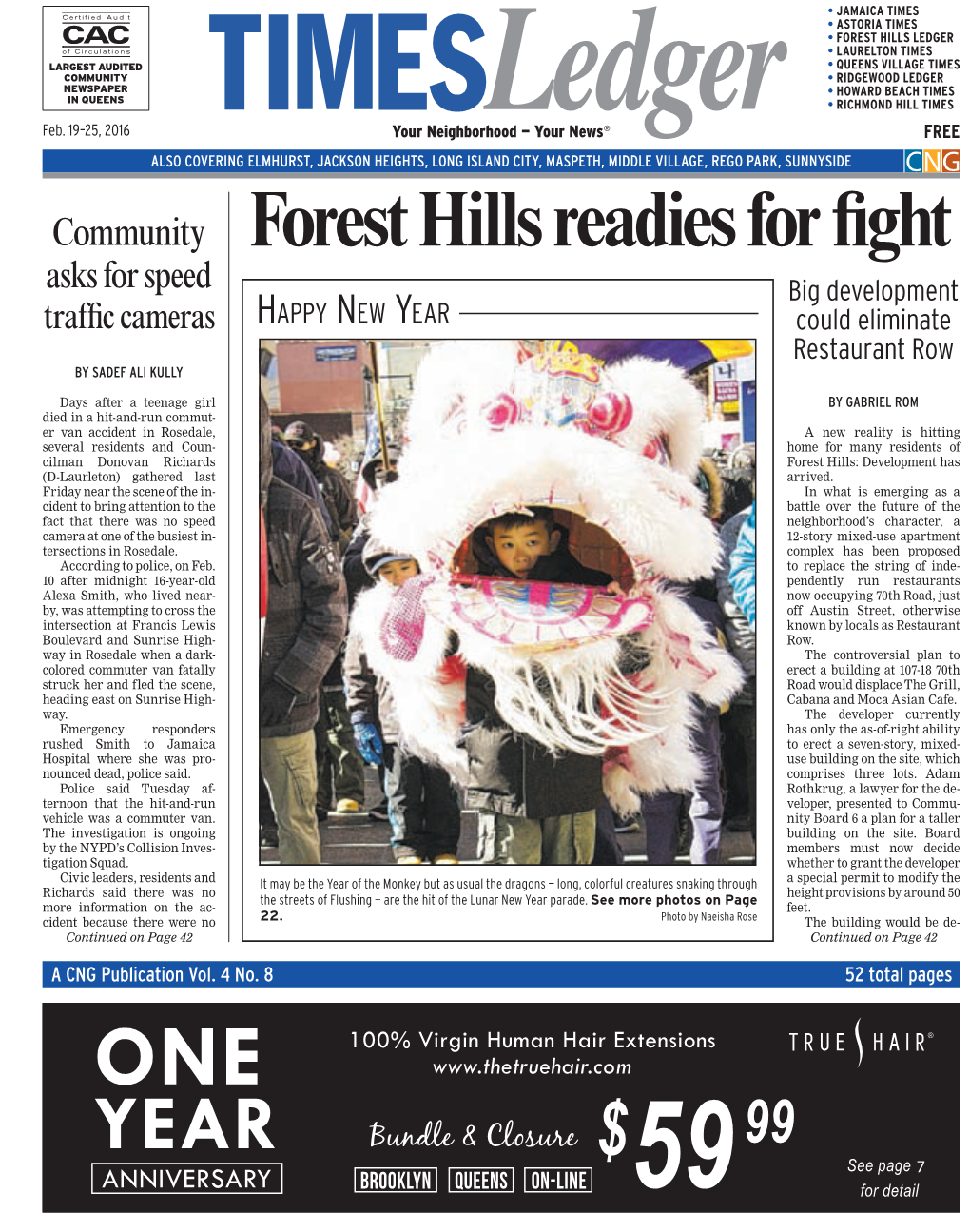 Forest Hills Readies for Fight