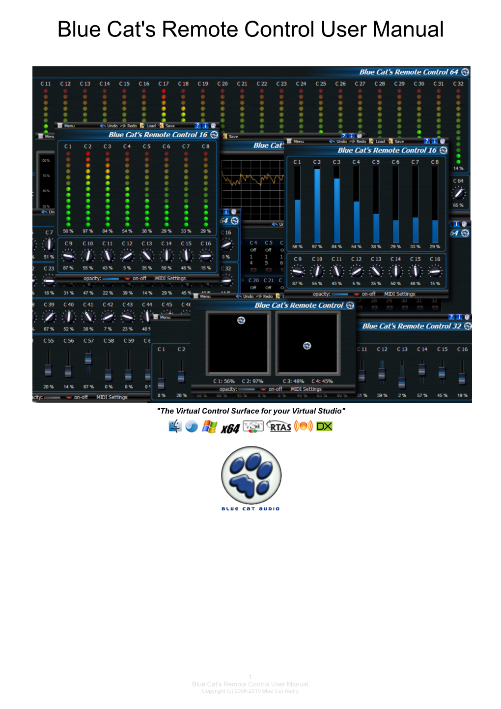 Blue Cat's Remote Control User Manual