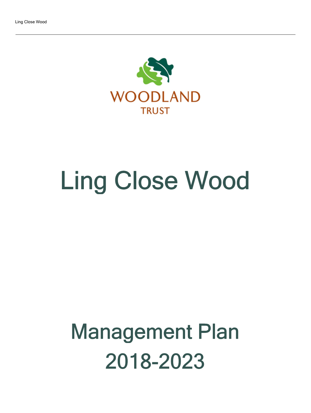 Ling Close Wood