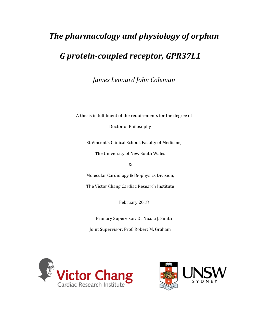 The Pharmacology and Physiology of Orphan G Protein-Coupled Receptor