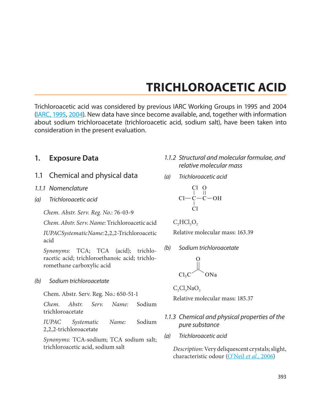 Trichloroacetic Acid