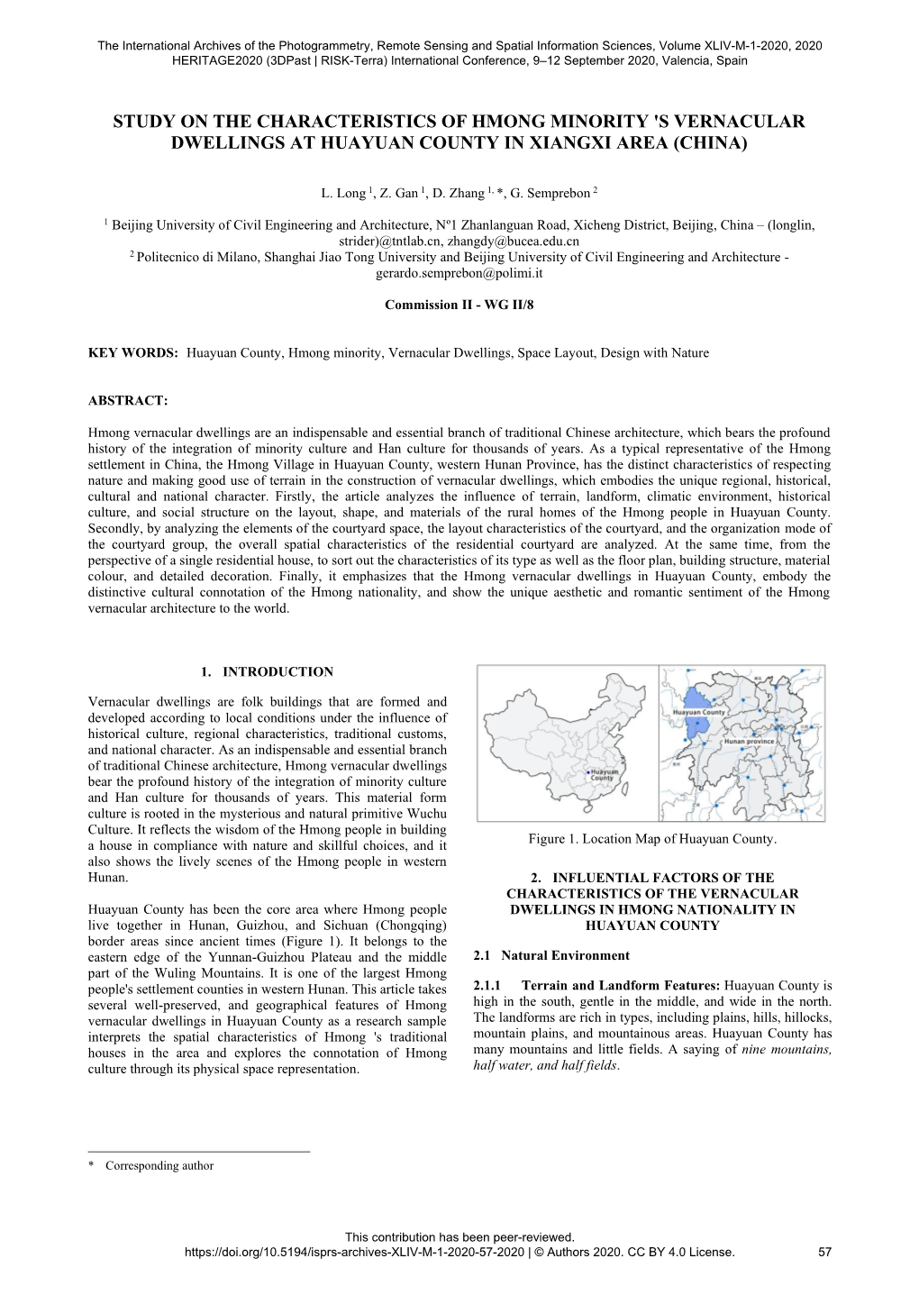 Study on the Characteristics of Hmong Minority's