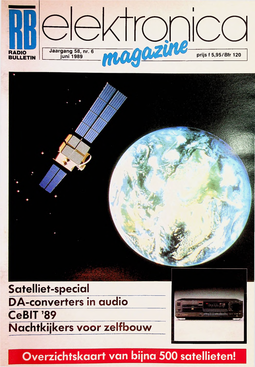 Satelliet-Special DA-Converters in Audio Cebit '89 Nachtkijkers Voor