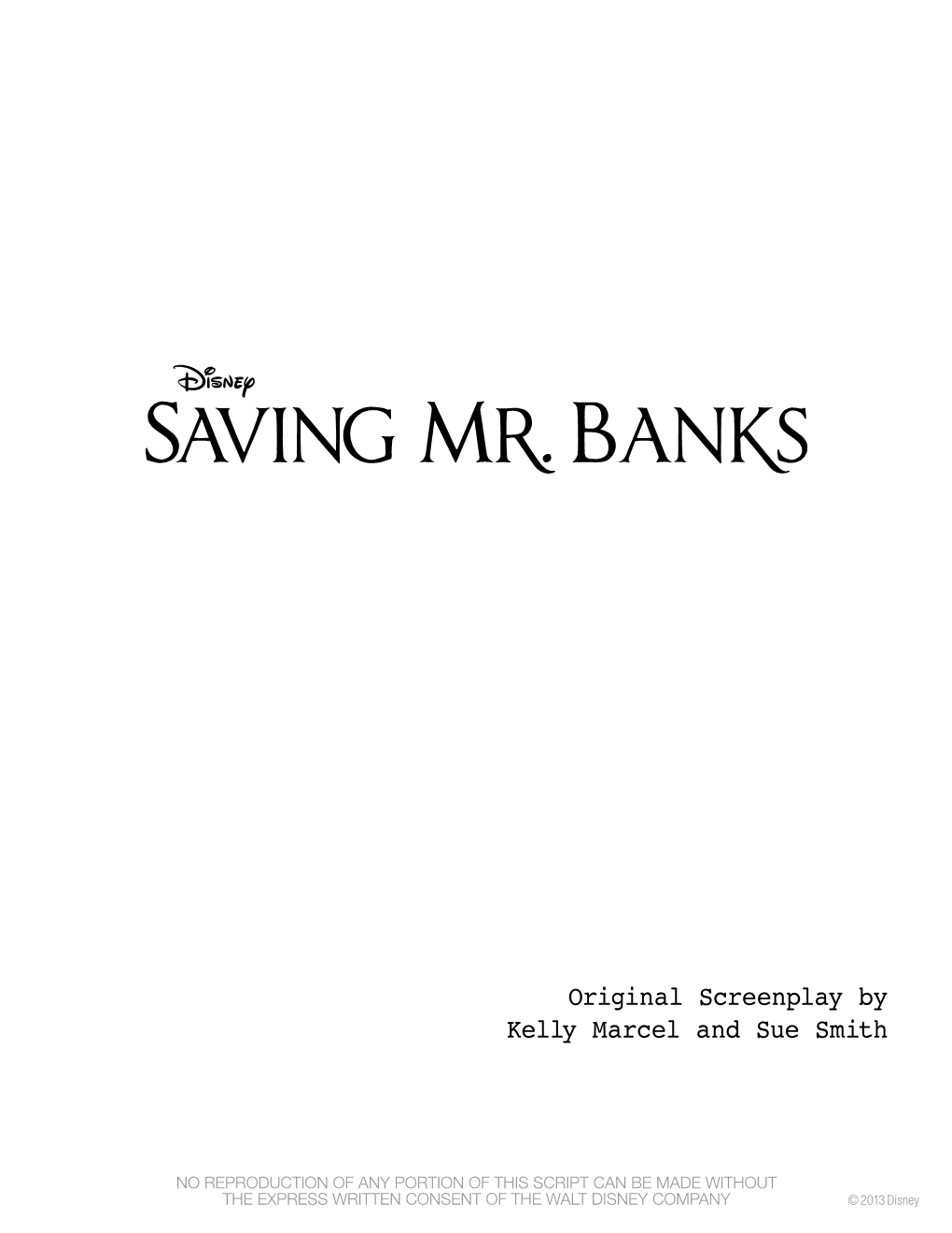 Saving Mr. Banks