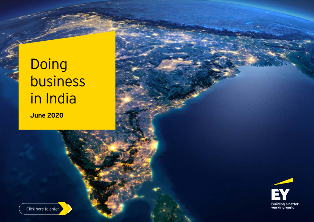 Doing Business in India June 2020 Foreword