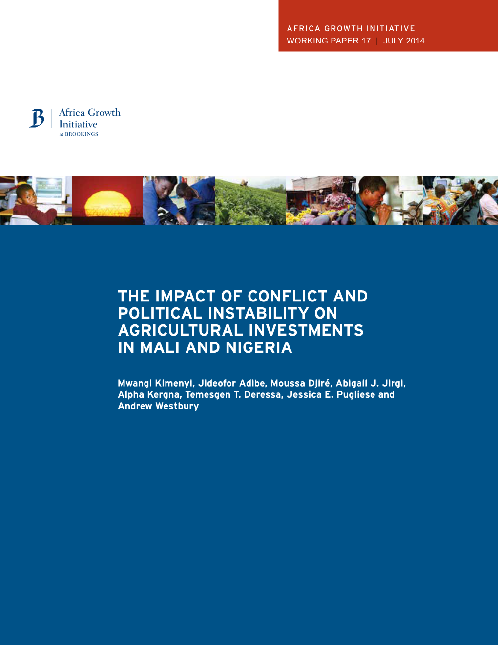 The Impact of Conflict and Political Instability on Agricultural Investments in Mali and Nigeria