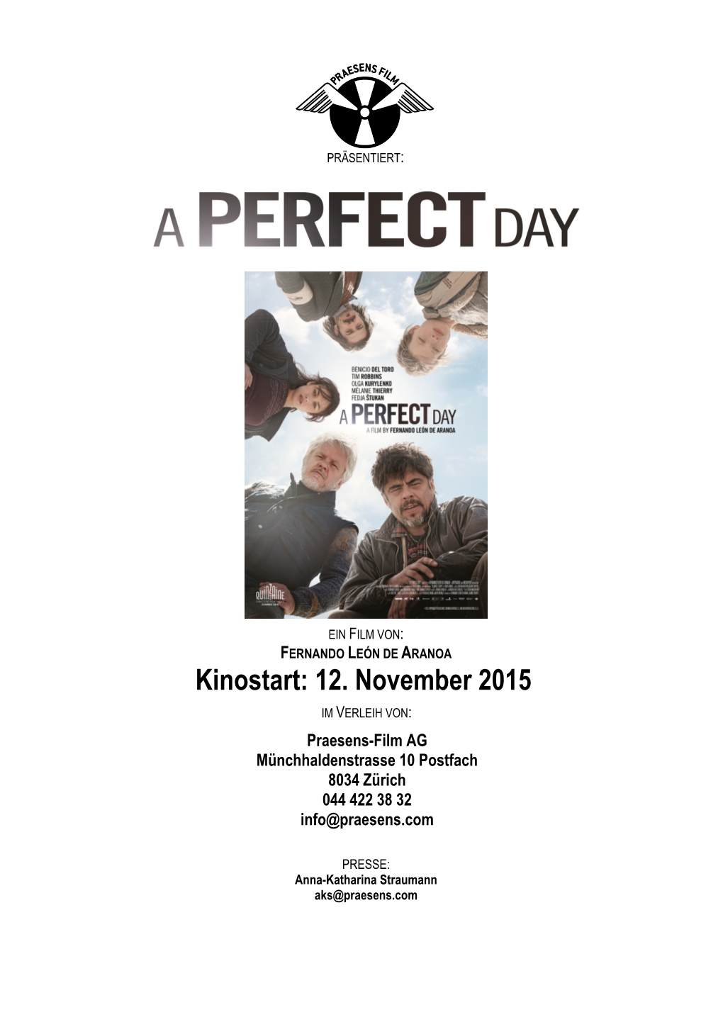 A PERFECT DAY Presskit D