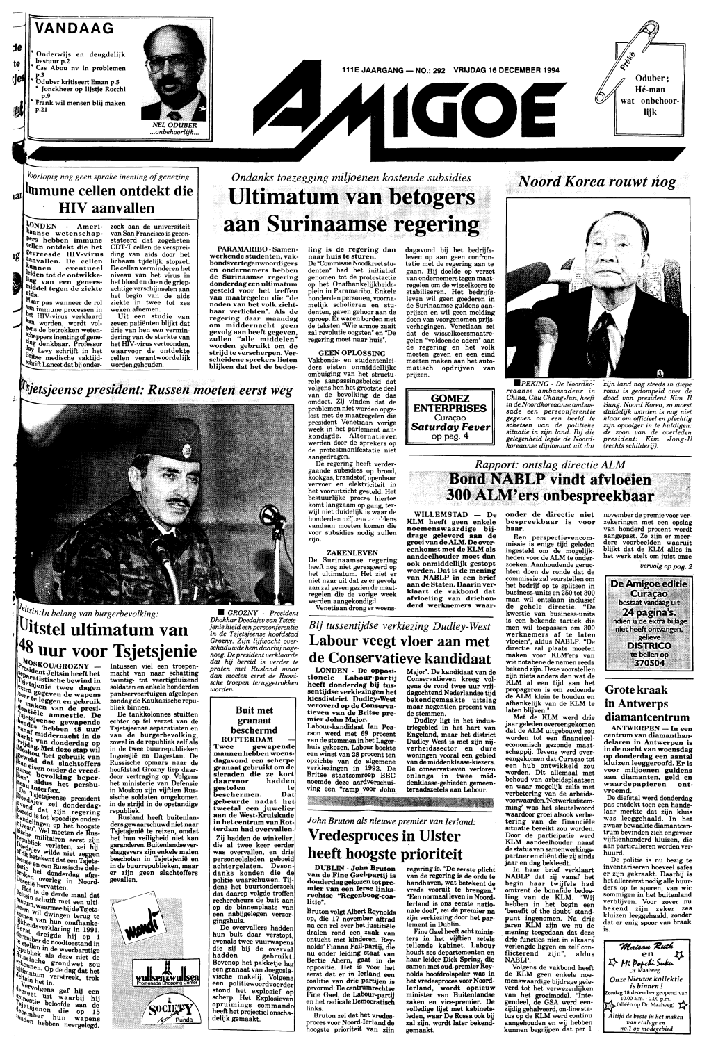 Uitstel Ultimatum Van Grozny