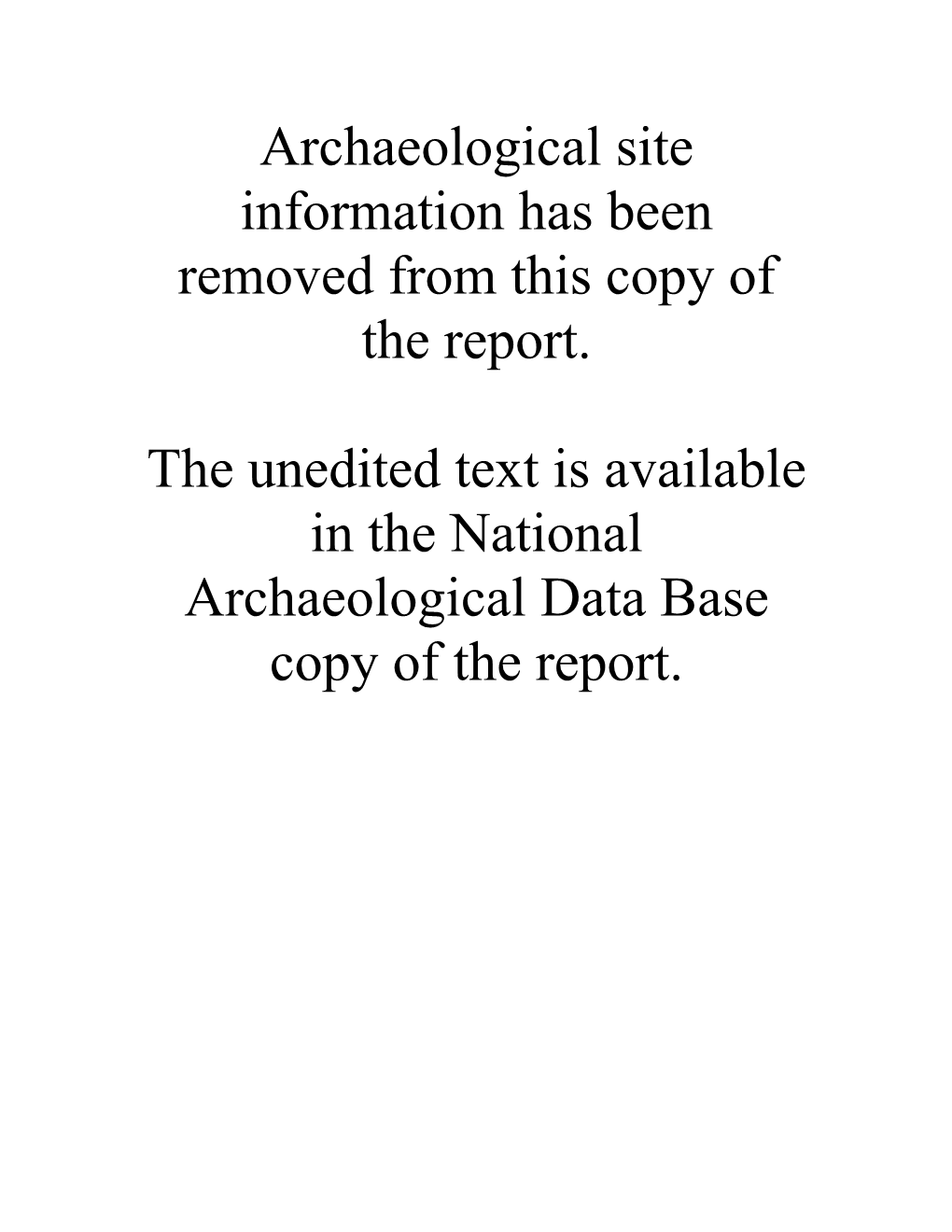 Final Report Fulfilling the Ft. Atkinson, Iowa, Certified Local Government Grant Contract No