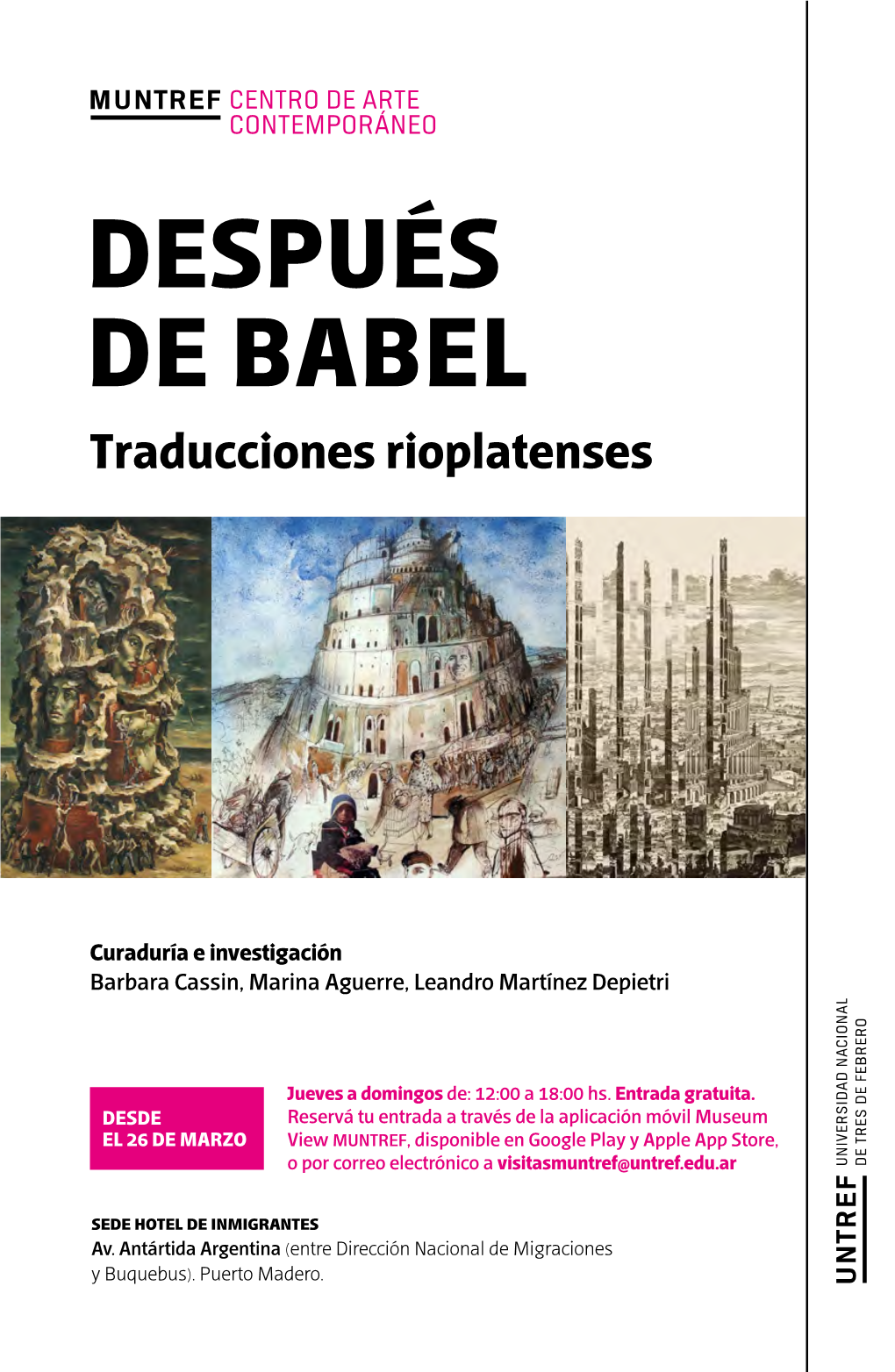 DESPUÉS DE BABEL Traducciones Rioplatenses