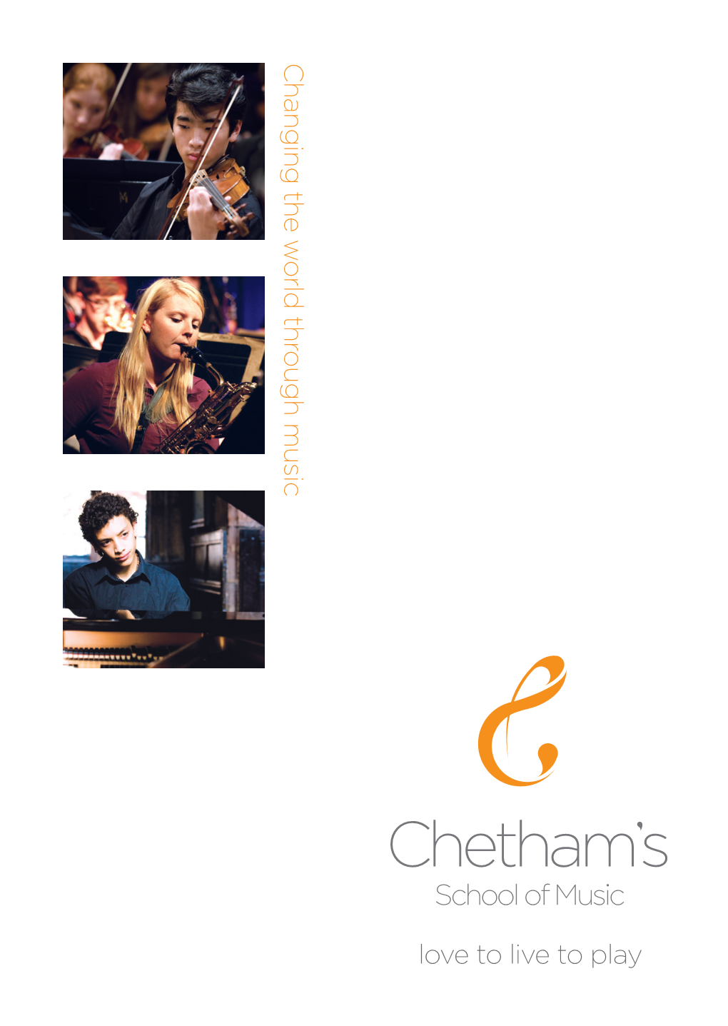 Chetham's School of Music, London Launch Brochure