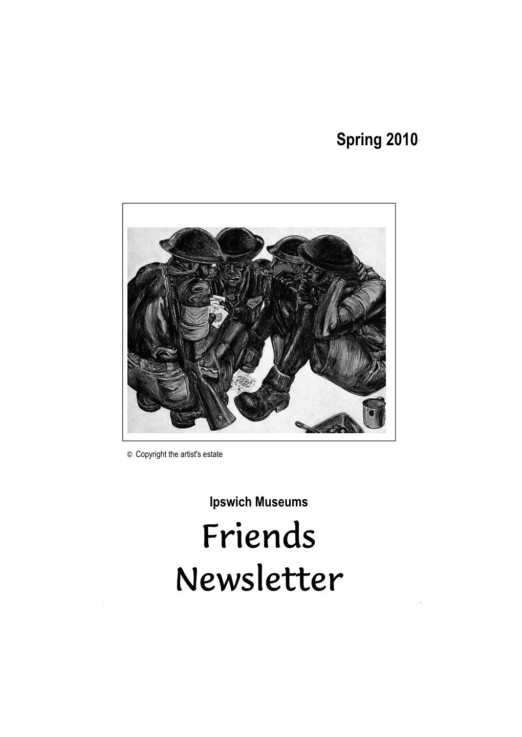 Friends Newsletter 1 FOIM Newsletter - Spring 2010