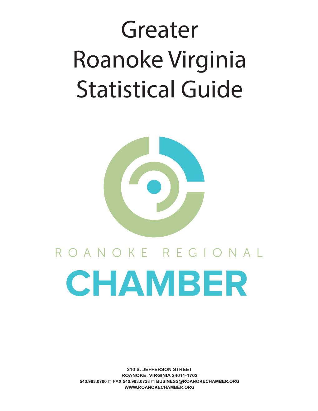 Greater Roanoke Virginia Statistical Guide