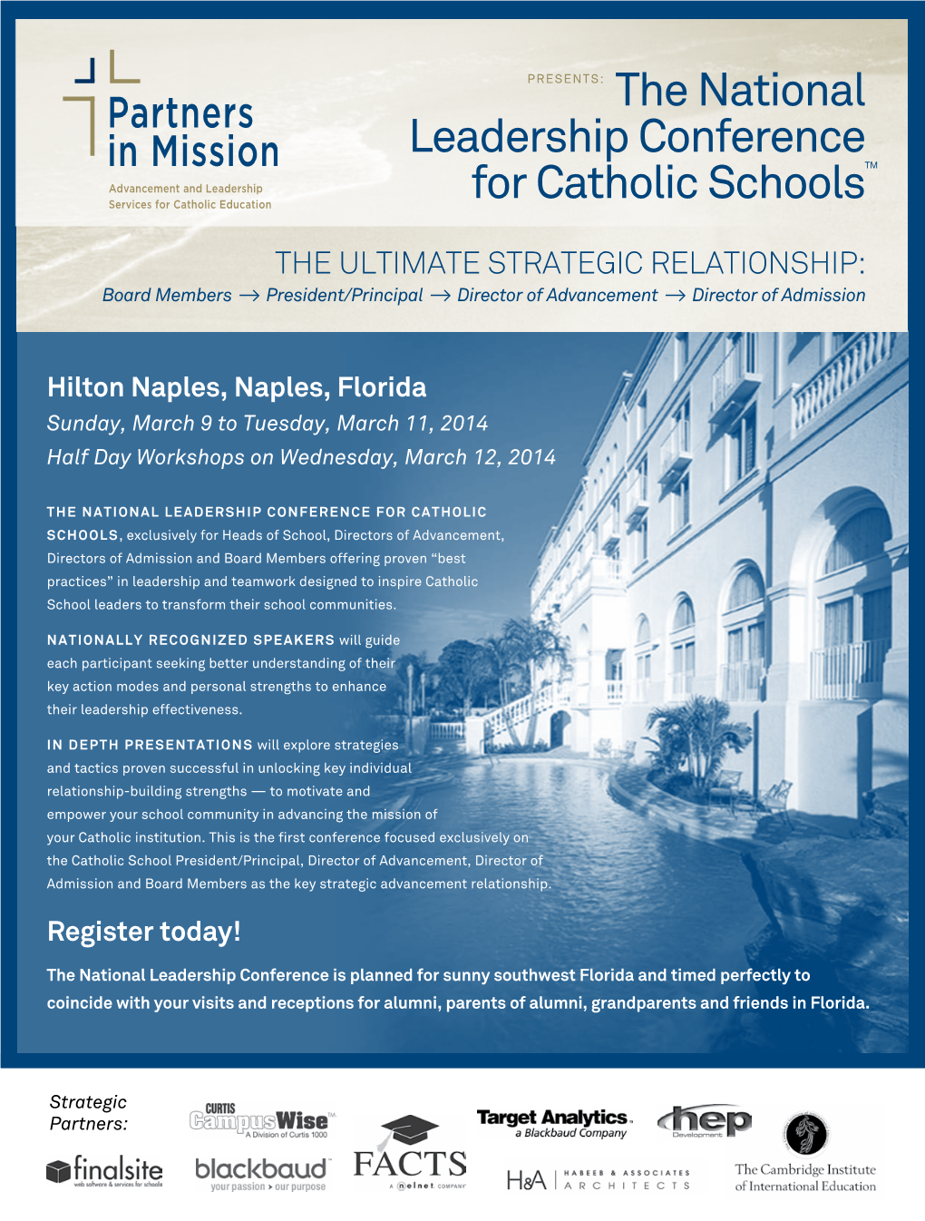 The National Leadership Conference for Catholic Schoolstm