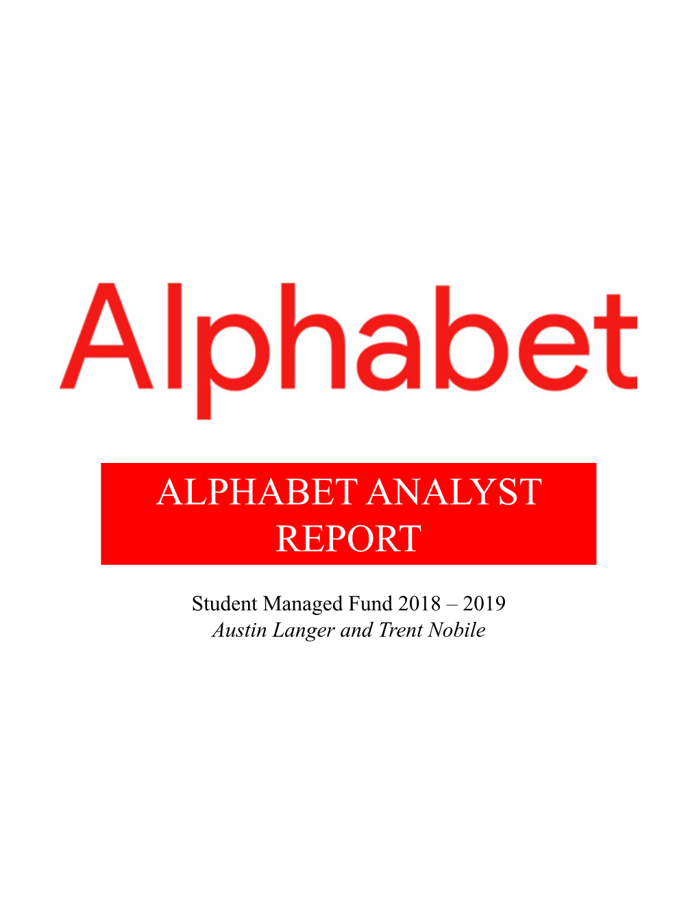 GOOG Analyst Report Vf