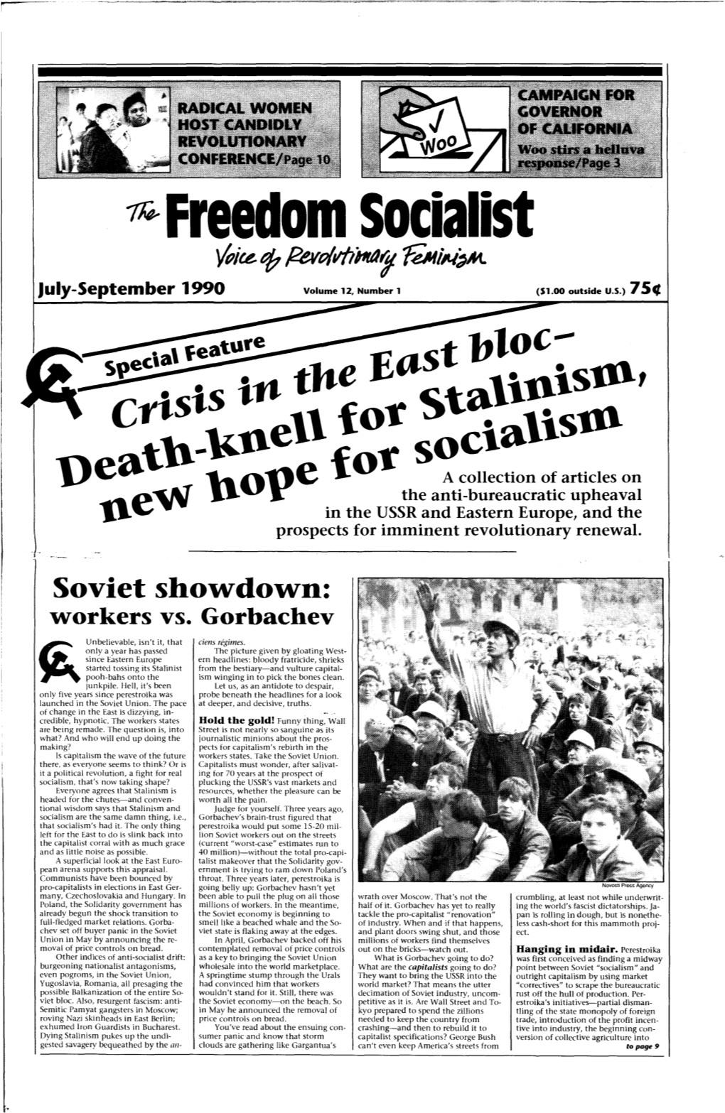 Freedom Socialist July-September 1990