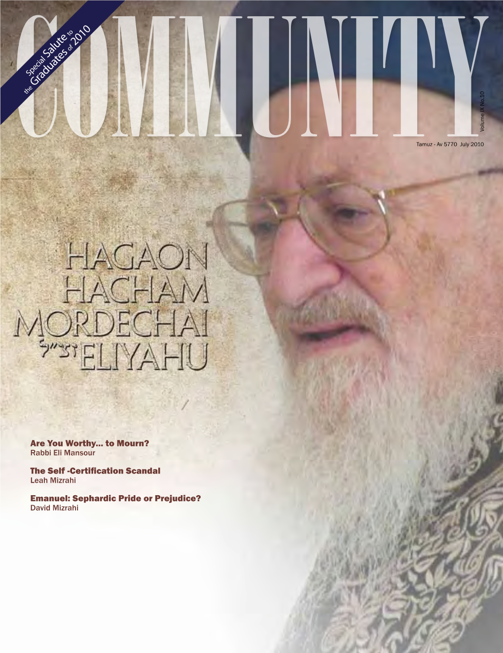 Hacham Mordechai Eliyahu
